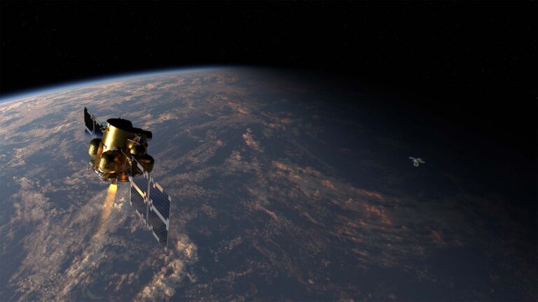 Rendering of Firefly’s Elytra vehicle enabling space domain awareness